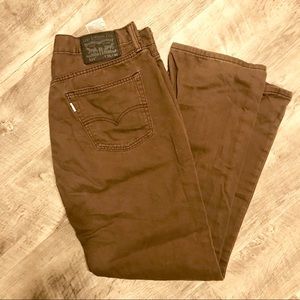 Three pairs of Levi pants . 34x32